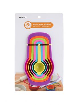 6 Colors Measuring Spoons