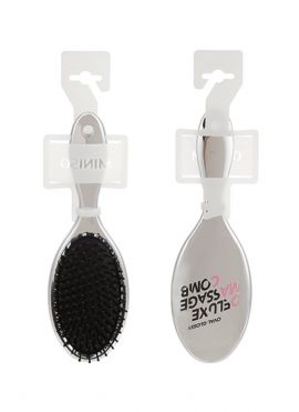 Oval Glossy Deluxe Massage Comb