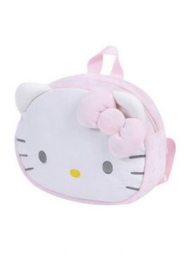 Autumn/Winter Hello Kitty Cute Face Backpack (Pink)