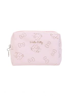 Hello Kitty Quadrate Makeup Bag (Pink)