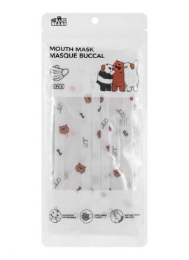 We Bare Bears Disposable Mouth Mask-10 pieces