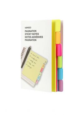 Pagination Sticky Notes (6 Colors)