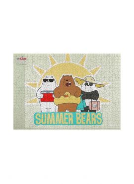 We Bare Bears 1000 Pieces Puzzle(Beach Tour)