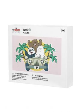 We Bare Bears 1000 Pieces Puzzle (Road Trip)