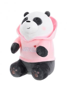 We Bare Bears Plush Toy with Hoodie (Panda)