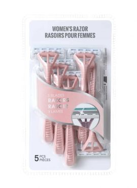 Smooth 3 Blades Women Razors (5 pcs)