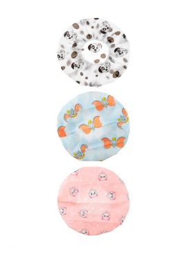 Disney Animals Collection Waterproof Shower Cap (3 pcs)