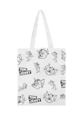 Tom&Jerry I Love Cheese Collection Funny Head Portrait Shopping Bag