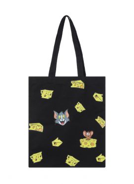 Tom&Jerry I Love Cheese Collection Funny Cheese Shopping Bag