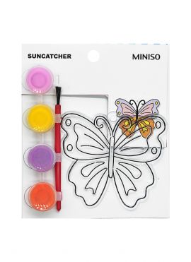 Coloring Suncatcher (Butterfly)