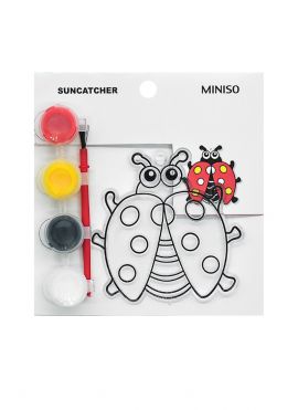 Coloring Suncatcher (Ladybug)