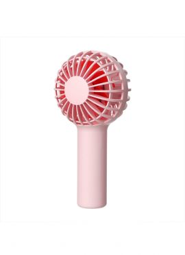 Candy Series 1200mAh Mini Fan (Pink)