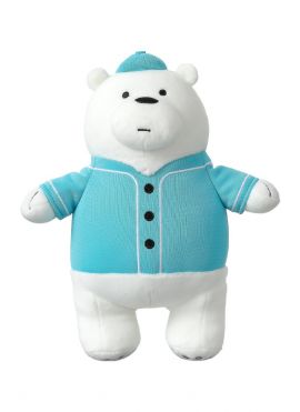 We Bare Bears Collection 4.0 Plush Toy with Outfit(Ice Bear)