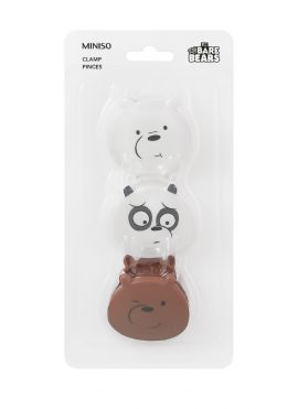 We Bare Bears Collection Clamp 3pcs