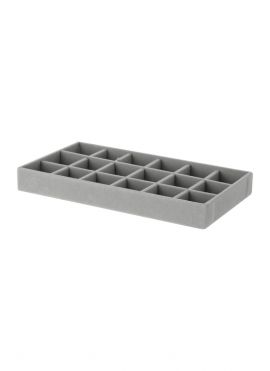 Eighteen-grid Jewelry Storage Tray