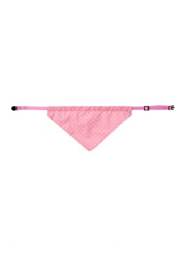 Pet Series 2.0 Bandana Collar (Pink, Wavy Dots)