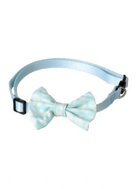 Pet Series 2.0 Bow Collar (Blue, Daisy)