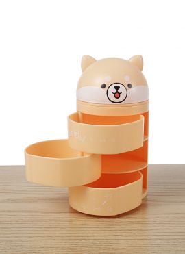 Mini Family Sports Storage Box with Three Drawers(Shiba)