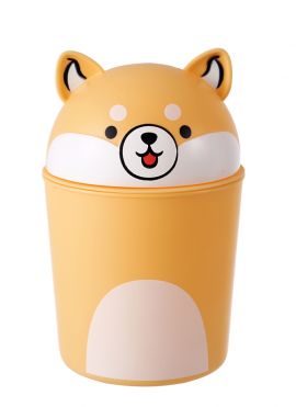 Mini Family Sports Desktop Trash Can(Shiba)