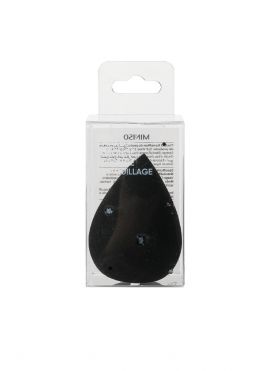 Soft Water Drop Shape Makeup Sponge (Black)