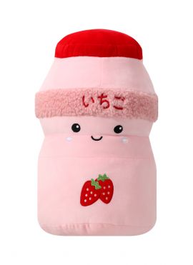 Beverages Series Pillow Strawberry Milk Shake