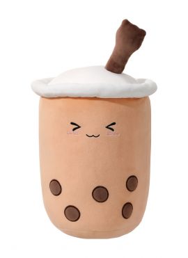 Beverages Series Pillow Little Bear Milk Tea with Straw(Coffee)