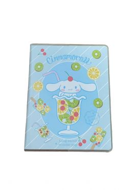 Sanrio Characters Collection 64K Colorful Sheets Book with EVA Cover - 96 Sheets(Cinnamoroll)