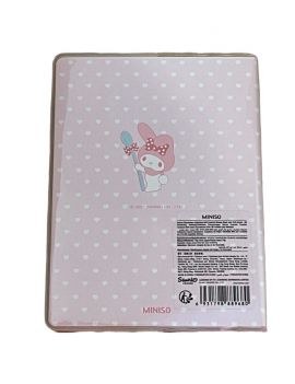 Sanrio Characters Collection 64K Colorful Sheets Book with EVA Cover - 96 Sheets(My Melody)