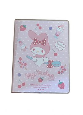 Sanrio Characters Collection 64K Colorful Sheets Book with EVA Cover - 96 Sheets(My Melody)