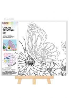 Canvas Painting Kit 30x25cm (Butterfly)