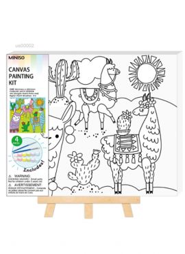 Canvas Painting Kit 30x25cm(Llama)