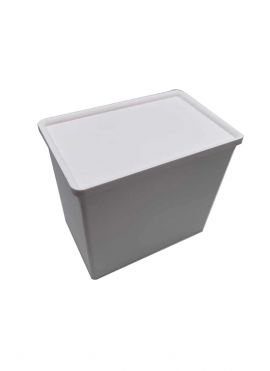 Stackable Series Storage Container with Lid for Desk (L)