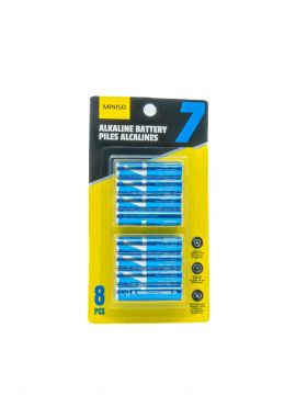 AAA Alkaline Battery (8 Count, Blue)