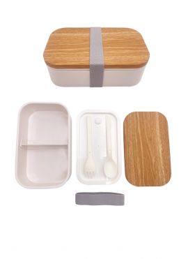 Wood Grain Design Bento Box(900mL)