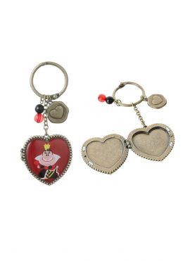 Disney Villains Collection Retro Photo Album Keychain(Queen Of Hearts)