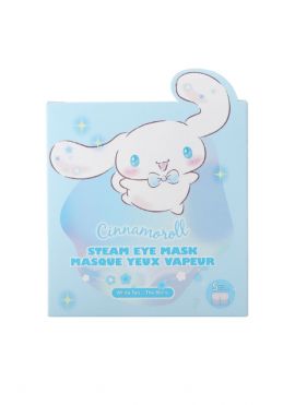 Cinnamoroll Steam Eye Masks (White Tea, 5 pcs)-Sanrio