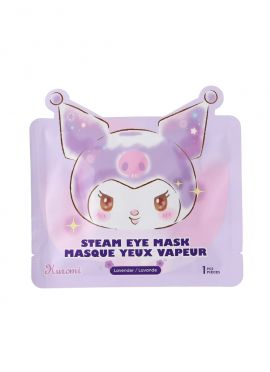 Kuromi Steam Eye Masks (Lavender, 5 pcs)-Sanrio