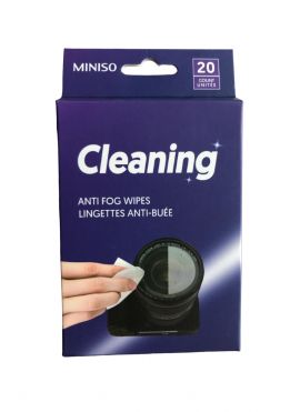 Anti Fog Lens Wipes (20 Count)