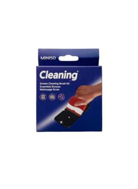 Double-sided Screen Cleaning Brush Kit(Red)