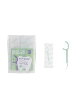 Individually Wrapped Smooth Mint Dental Flossers (50 pcs)