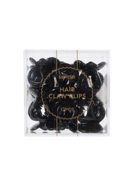 Mini Hair Claw Clip (12 pcs)