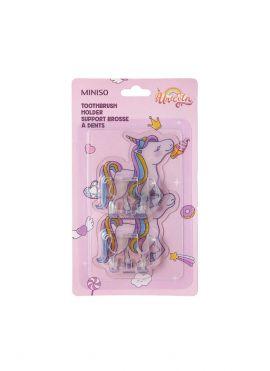 Unicorn Dream Toothbrush Holder with Two Slots (2 pcs)