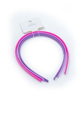 Wide Solid Color Hair Hoop (3 pcs)