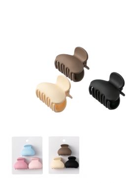 Small Semicircle Hair Claw Clip (3 pcs)