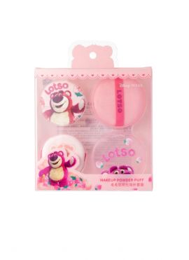 Disney Pixar Lotso Collection Fluffy Festival Makeup Puffs Set (4 pcs)