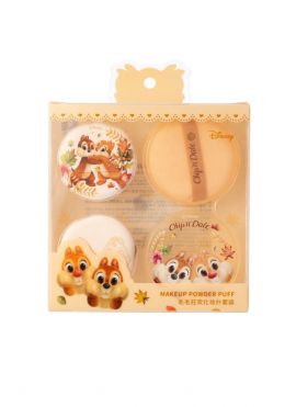 Disney Chip 'n' Dale Collection Fluffy Festival Makeup Puffs Set (4 pcs)