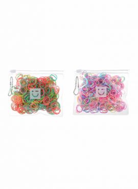 Disposable & Durable Small Rubber Bands (Colored, 500pcs)