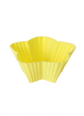 Cupcake Baking Cups (Star, Yellow)