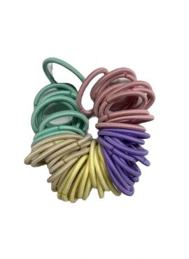 Colorful Hair Ties (50 pcs)