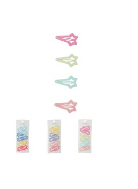 Sweet Waterdrop Shape Hair Clips (10 pcs)